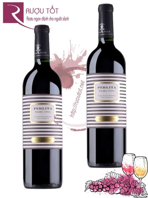 Rượu vang DiamAndes Perlita Malbec Syrah Cao Cấp