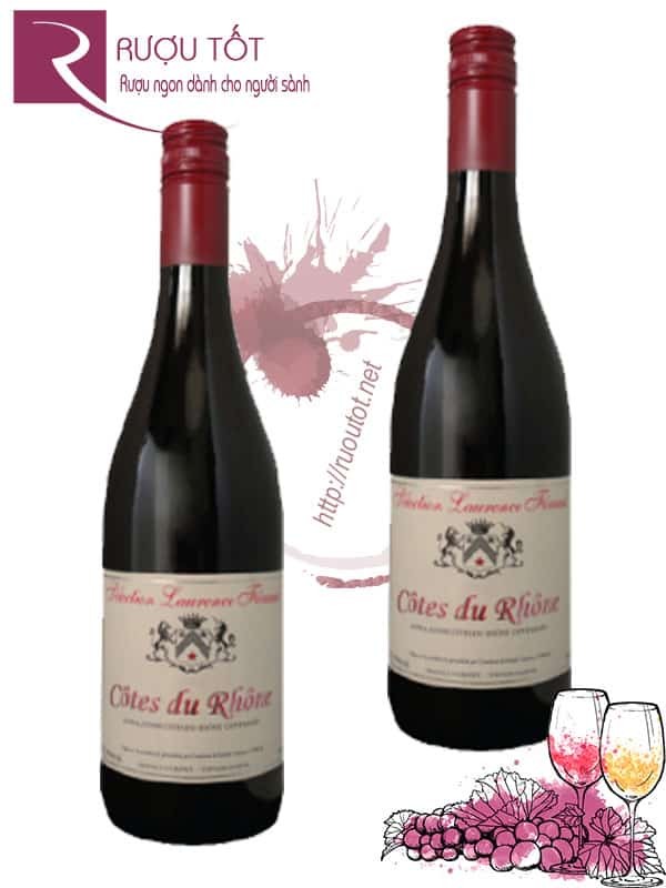 Vang Pháp Selection Laurence Feraud Cotes de Rhone Cao Cấp