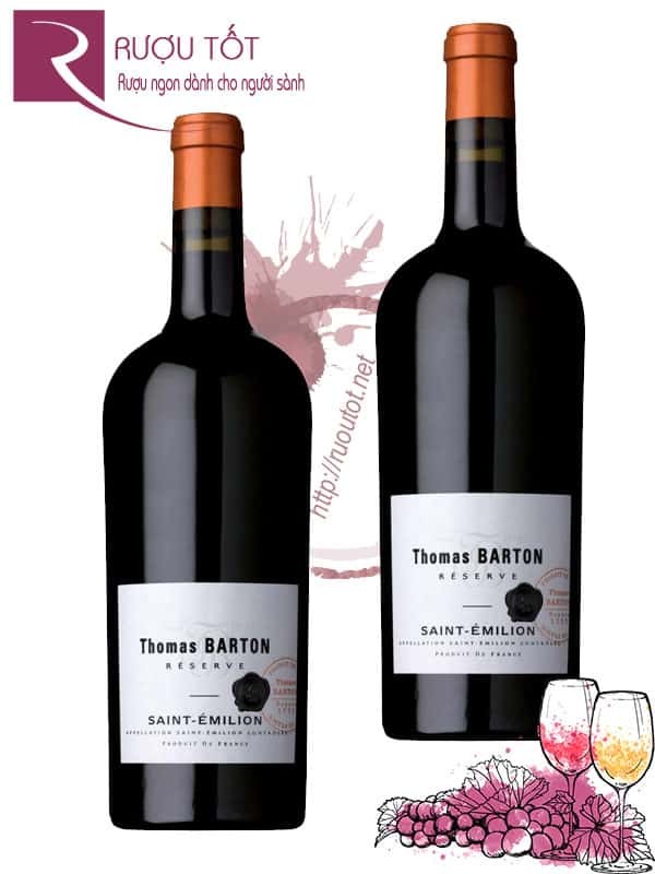 Vang Pháp Thomas Barton Reserve St Emilion Cao Cấp