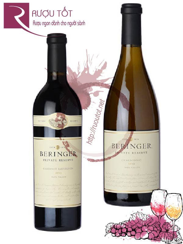 Rượu vang Beringer Private Reserve (Red - White)