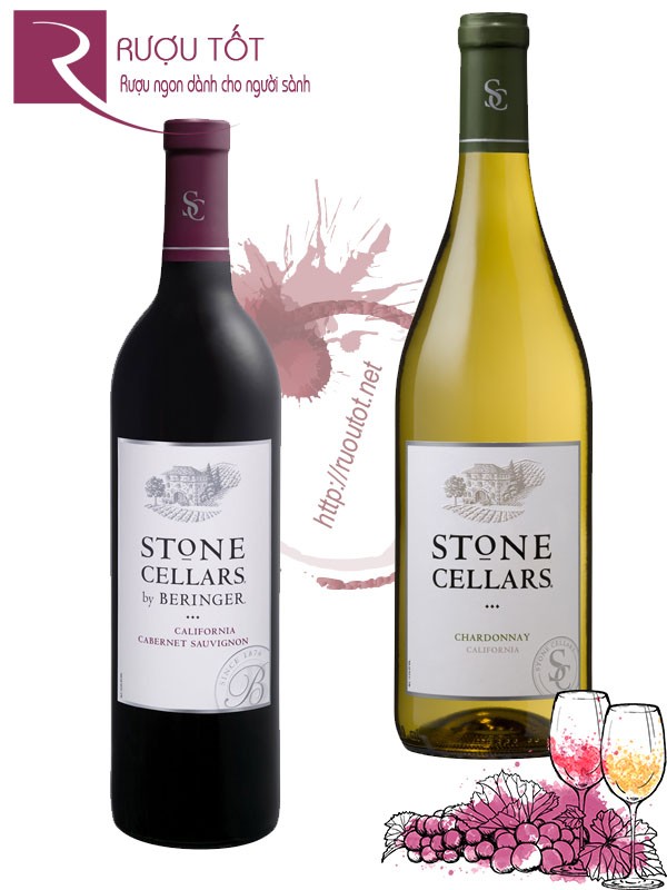 Rượu vang Beringer Stone Cellars (Red - White) Thượng hạng