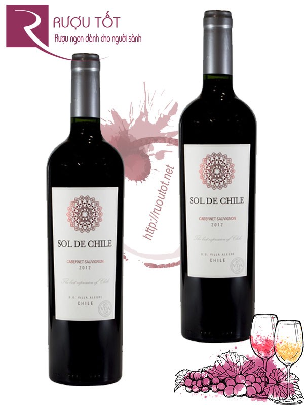 Vang Chile Sol de Chile Cabernet Sauvignon Cao Cấp