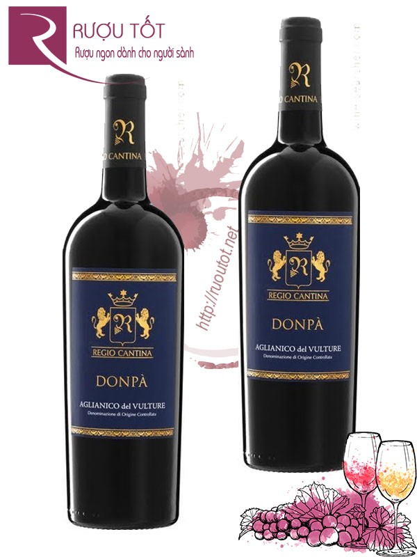 Vang Ý Regio Cantina Donpa Aglianico Del Vulture Thượng hạng