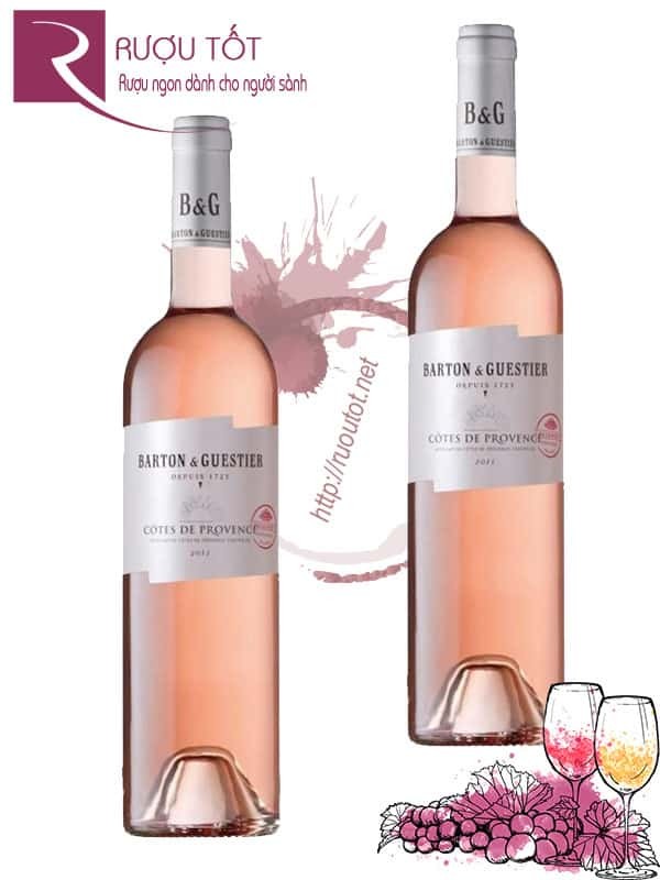 Vang Pháp Barton Guestier Cotes de Provence Passeport Cao Cấp