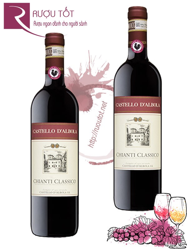 Vang Ý Chianti Classico Castello dAlbola Tuscany Thượng hạng