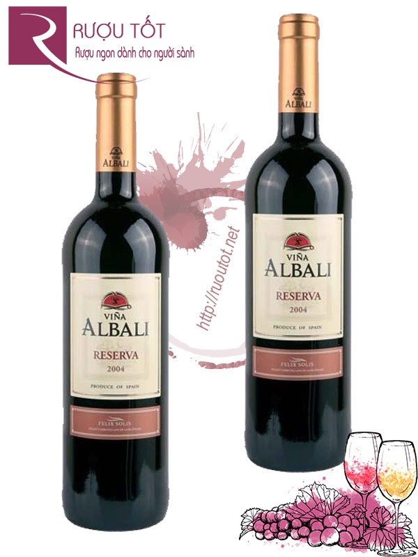 Vang Tây Ban Nha Vina Albali Reserva Tempranillo Thượng hạng