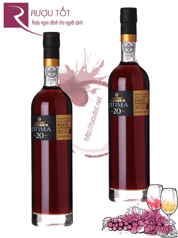 Rượu vang Warre's Otima 20 Years Old Tawny Port Chết khấu cao