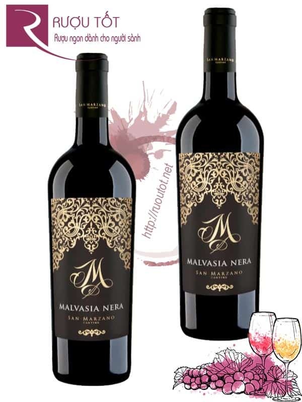 Rượu Vang M Malvasia Nera - Vang chữ M