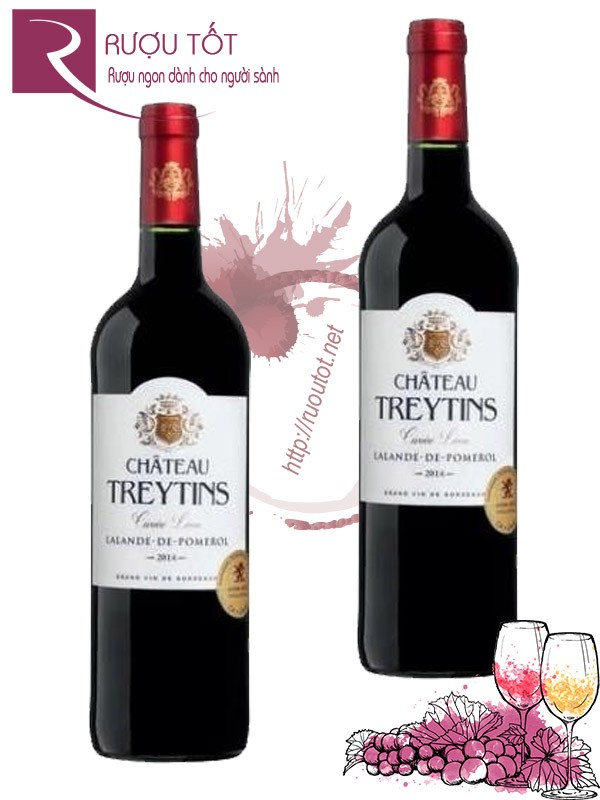 Vang Pháp Chateau Treytins Cuvee Leon Pomerol Thượng hạng