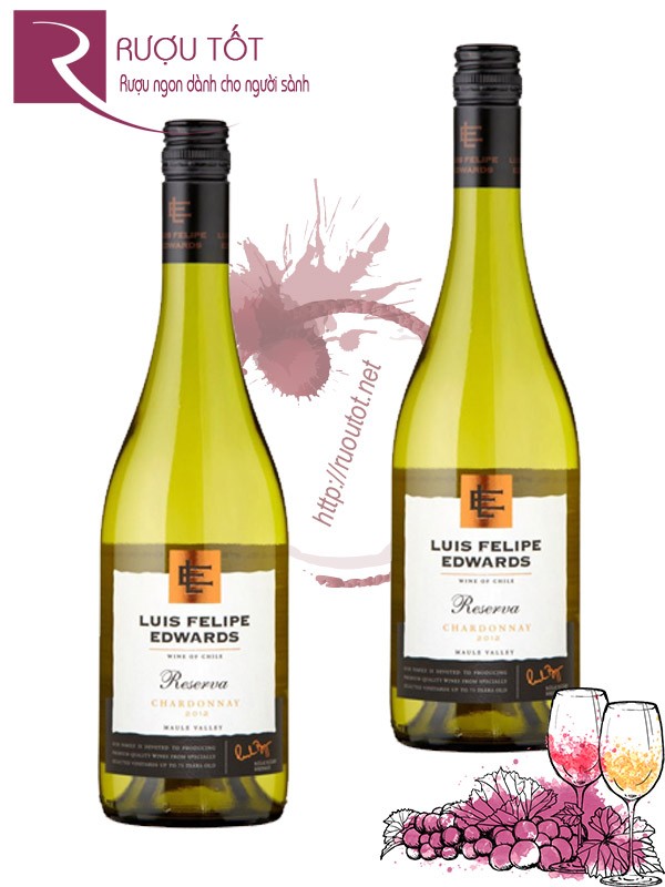 Vang Chile Luis Felipe Edwards Chardonnay Reserva