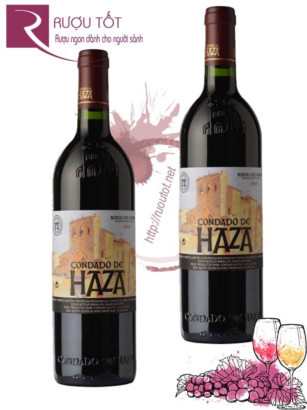 Rượu vang Condado de Haza Tinto Pesquera