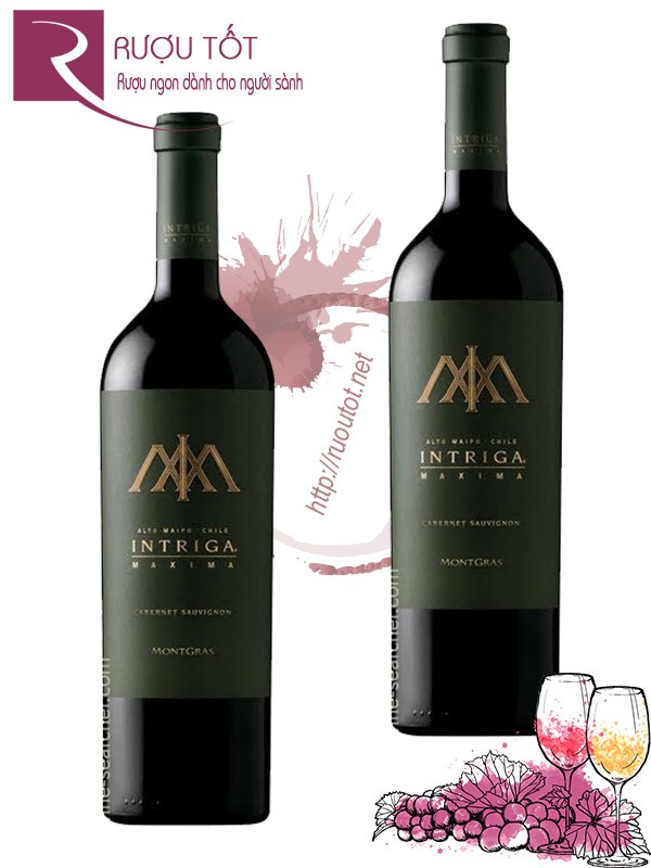 Vang Chile Intriga Maxima Cabernet sauvignon Thượng hạng