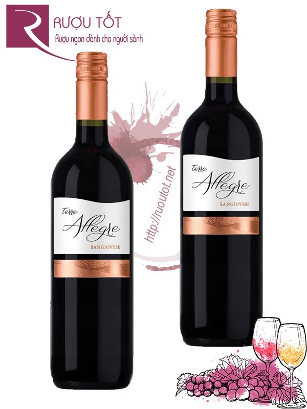 Vang Ý Terre Allegre Sangiovese Thượng hạng