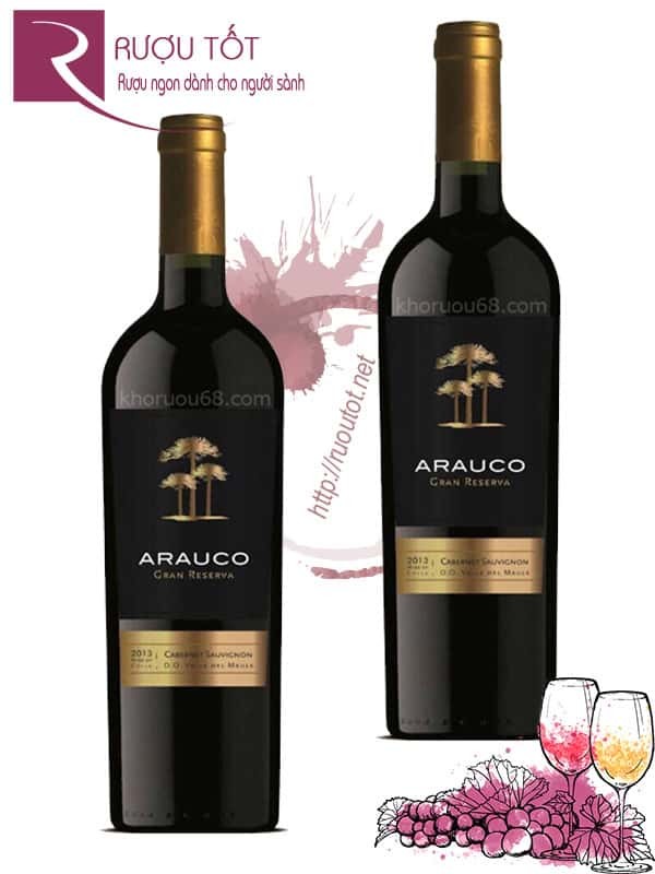 Vang Chile Arauco Gran Reserva Cabernet Sauvignon Cao cấp