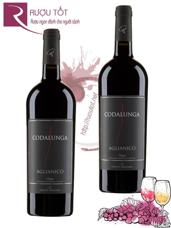 Vang Ý Codalunga Aglianico Tenute Girolamo Thượng hạng