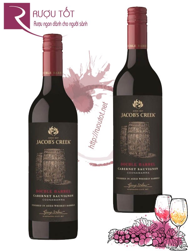 Rượu vang Jacob's Creek Double Barrel Cabernet Sauvignon Cao cấp