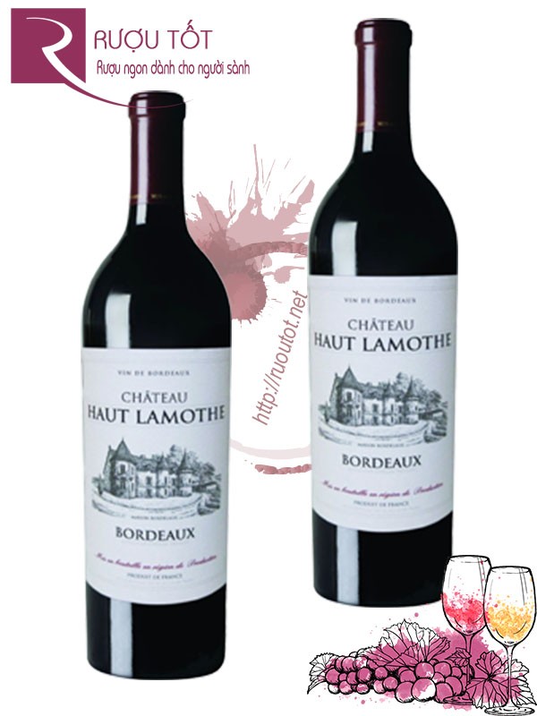 Vang Pháp Chateau Haut Lamothe Bordeaux