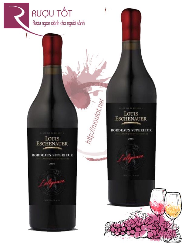 Vang Pháp Louis Eschenauer Bordeaux Superieur Thượng hạng