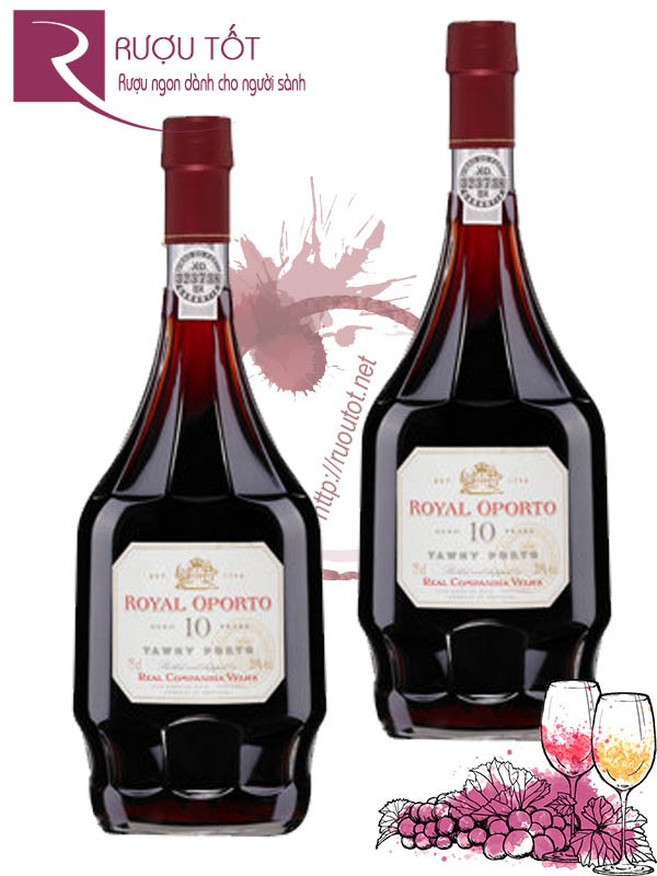 Rượu Vang Royal Oporto 10 Years Tawny Porto 19 độ Chiết khấu cao