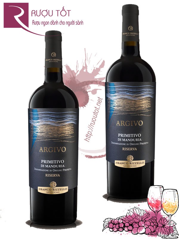 Vang Ý Argivo Primitivo Riserva Limited Thượng hạng