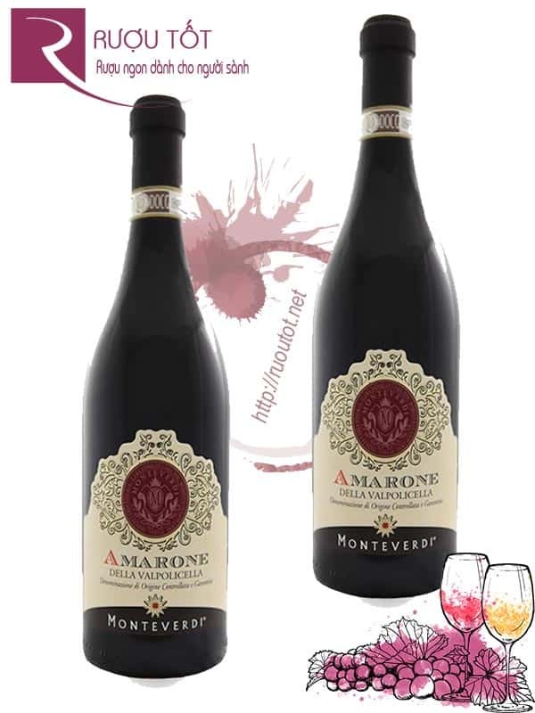 Vang Ý Monteverdi Amarone della Valpolicella Giá rẻ