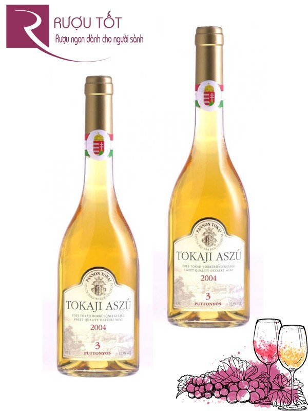 Rượu vang Tokaji Aszu 3 Puttonyos