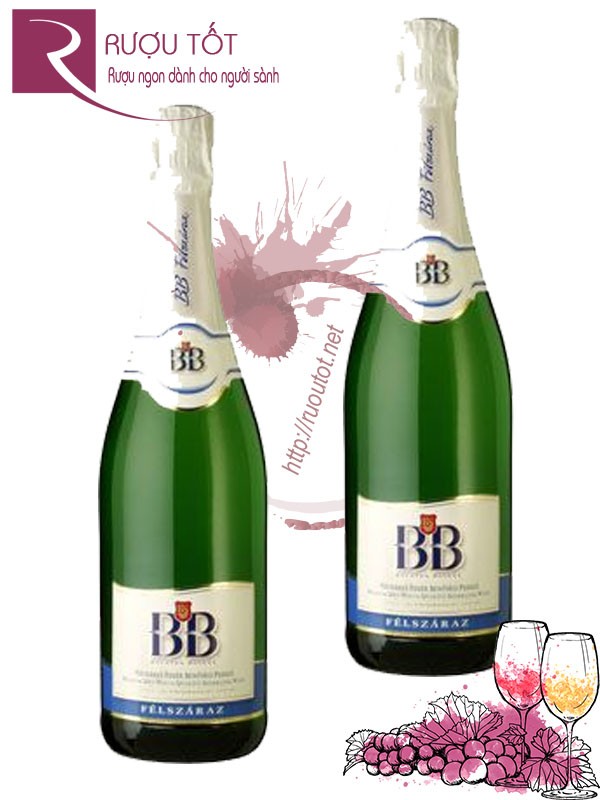 Vang nổ BB Demi Sec Sparkling Wine Chiết khấu cao