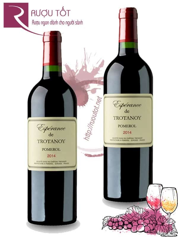 Vang Pháp Esperance de Trotanoy Pomerol Cao cấp