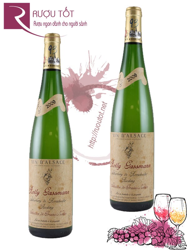 Vang Pháp Rolly Gassmann Silberberg De Rorschwihr Riesling