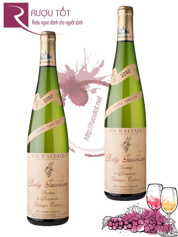 Vang Pháp Rolly Gassmann De Rorschwihr Riesling