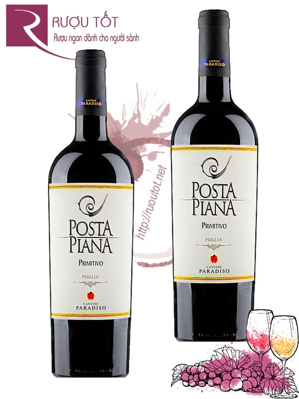 Vang Ý Posta Piana Cantine Paradiso Primitivo Thượng hạng