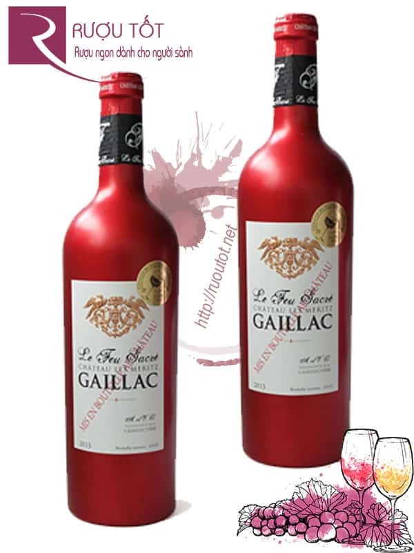 Vang Pháp Château Les Meritz Le Feu Sacré Gaillac Thượng hạng