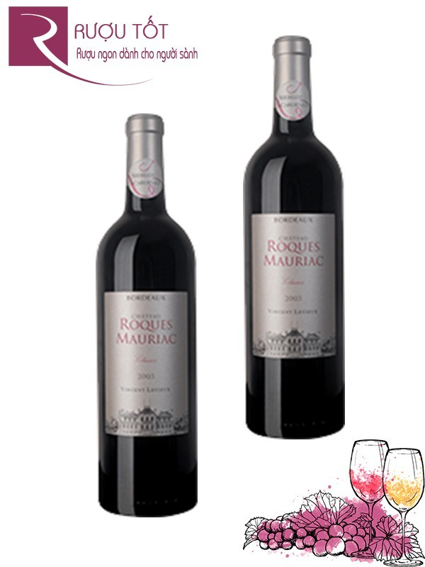 Vang Ph&aacute;p Chateau Roques Mauriac Grand AOC Bordeaux Superieur