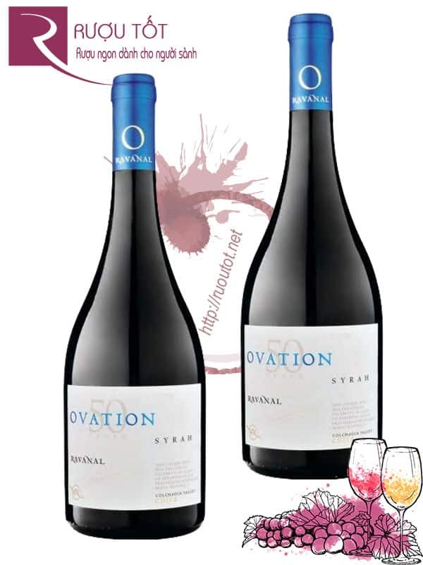 Vang Chile Ovation Ravanal 50 Năm Syrah Thượng hạng