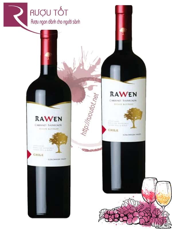 Vang Chile Rawen Varietal Cabernet Sauvignon Thượng hạng