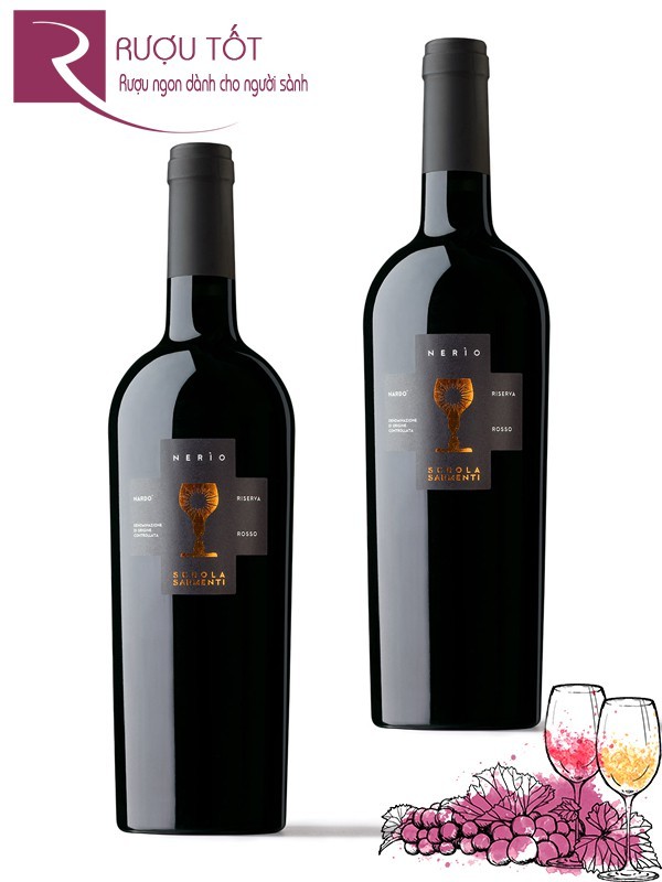 Vang Ý Nerio Schola Sarmenti Nardo Reserva Rosso