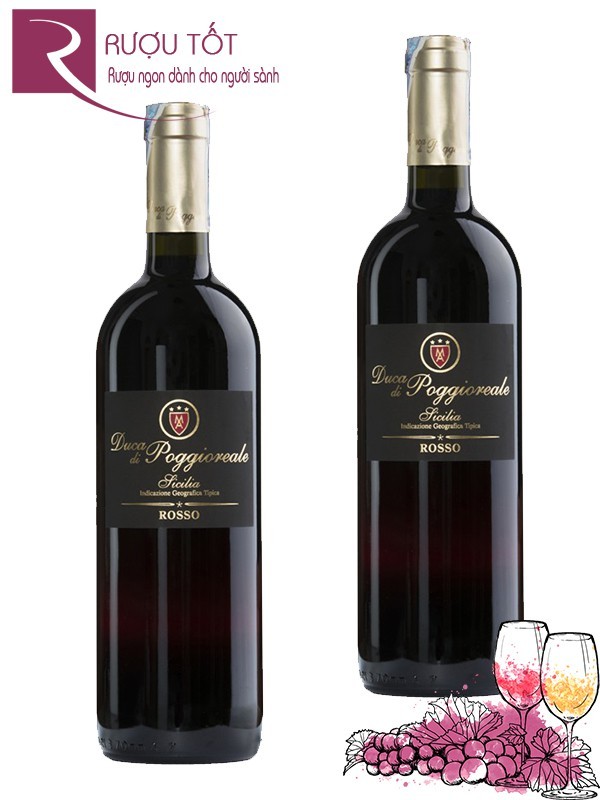 Vang Ý Duca Di Poggioreale Rosso 2011