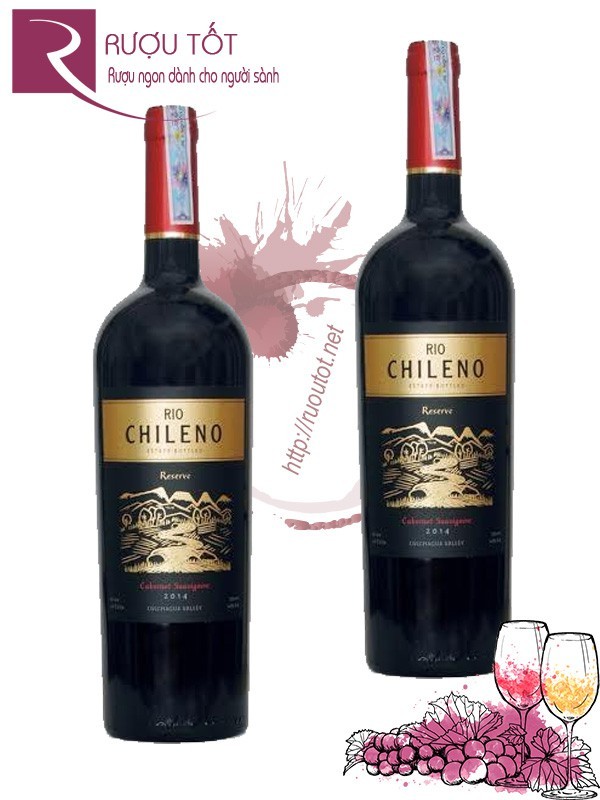 Vang Chile Rio Chileno Reserva Cabernet Sauvignon Thượng hạng