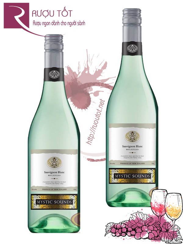 Rượu Vang Mystic Sounds Sauvignon Blanc Thượng hạng