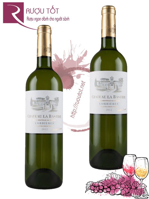 Vang Pháp Château la Bastide Blanc Thượng hạng