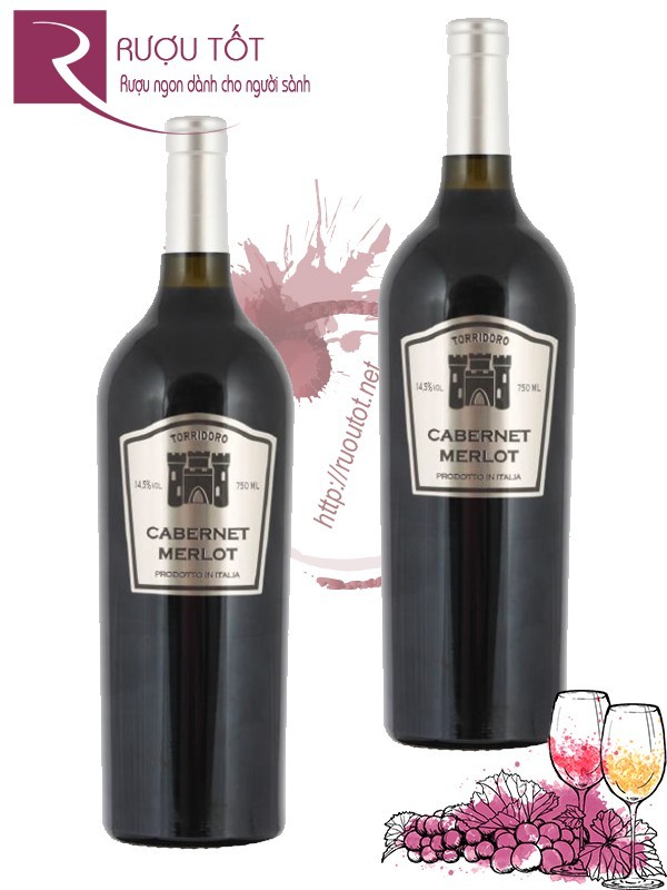 Vang Ý Torridoro Cabernet - Merlot IGT Thượng hạng