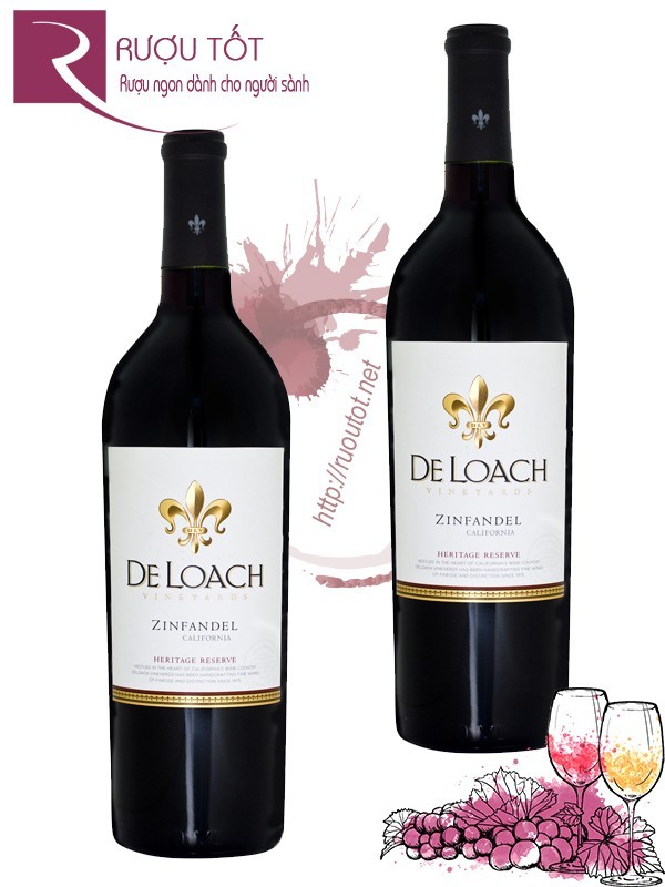 Rượu Vang Deloach Heritage Reserve Zinfandel