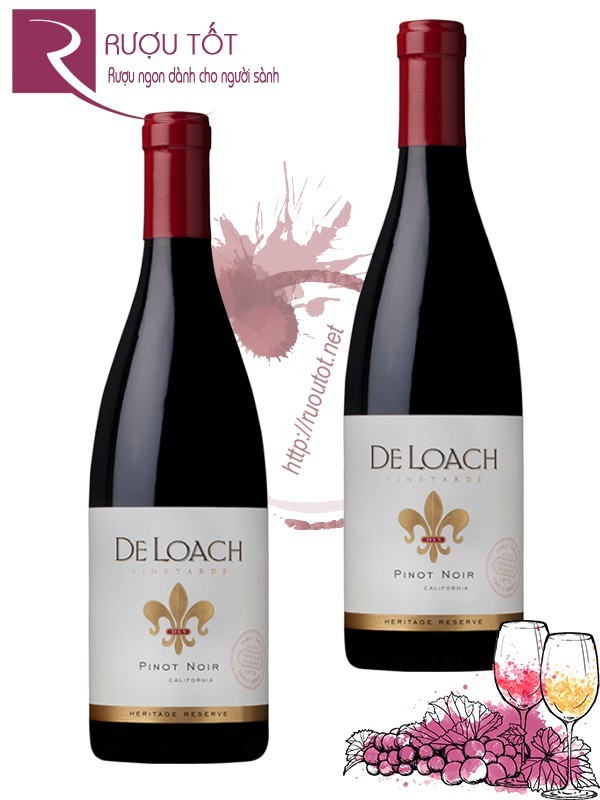 Vang Mỹ DeLoach Pinot Noir Heritage Reserve