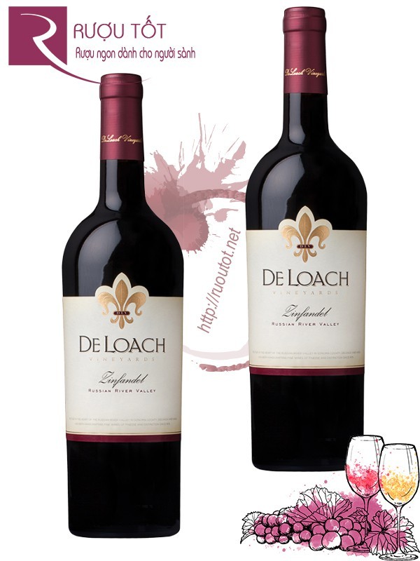 Vang Mỹ DeLoach Zinfandel Russian River Valley