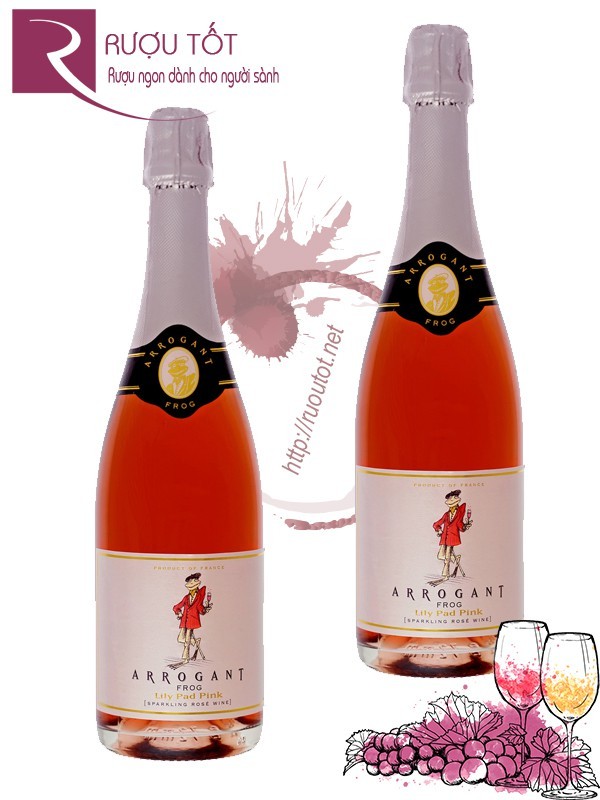 Sâm banh Pháp Arrogant Sparkling Rose Thượng hạng