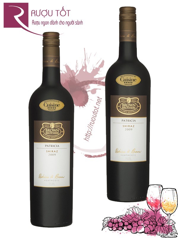 Rượu Vang Brown Brothers Patricia Shiraz