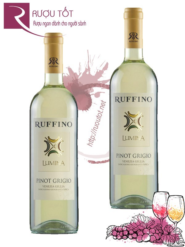 Vang Ý Ruffino Lumina Pinot Grigio Venezia Giulia Thượng hạng