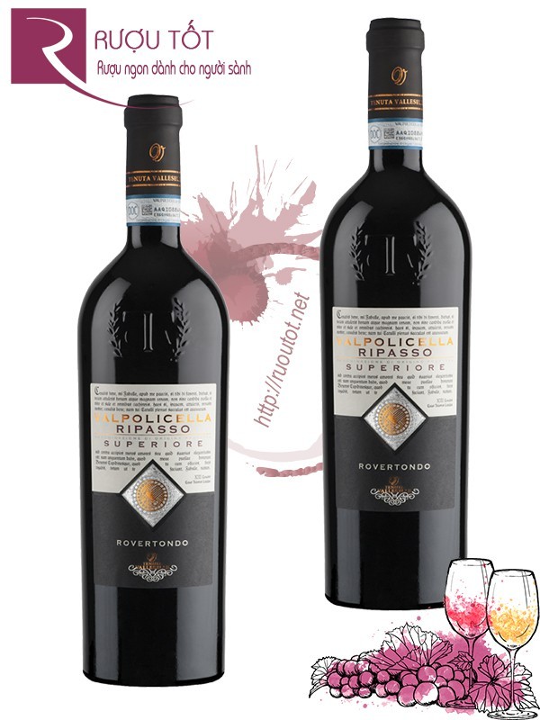 Vang Ý  Rovertondo Valpolicella Superiore Ripasso