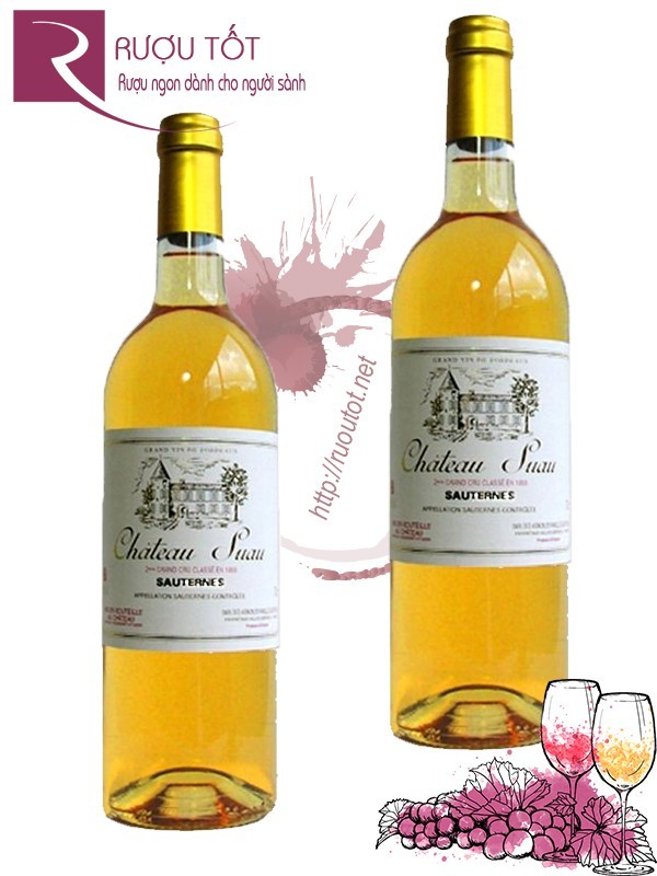 Vang Pháp Chateau Suau Sauternes Grand Cru Classe