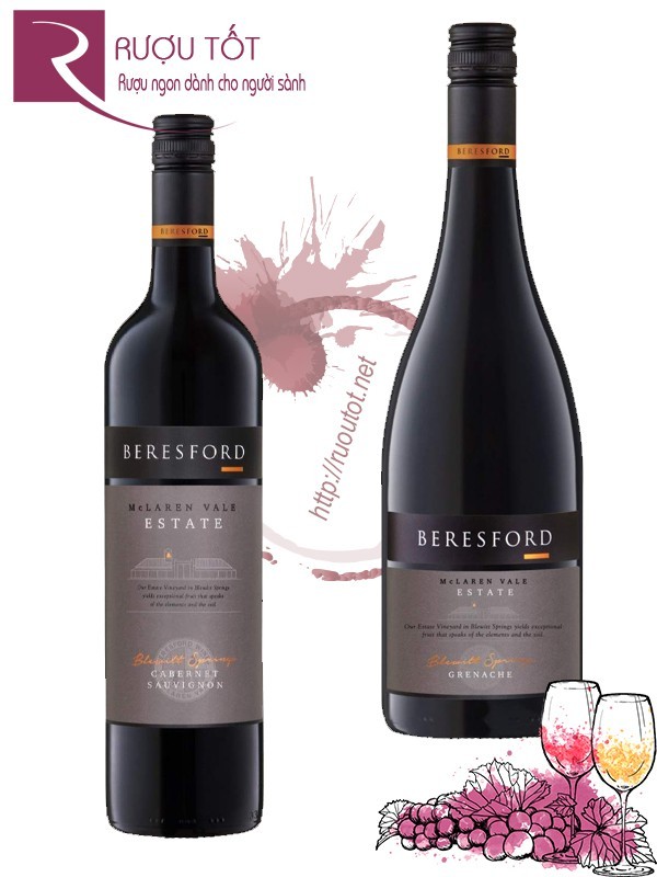 Rượu vang Beresford McLaren Vale Estate Red Wine Cao cấp